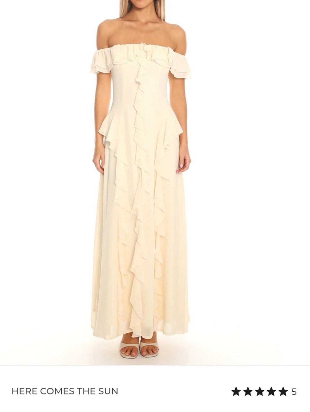 HERE COMES THE SUN BUTTER YELLOW DRESS SIZE XL